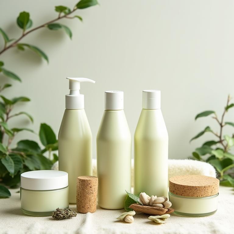 Sustainable organic spa products and eco-friendly wellness treatments